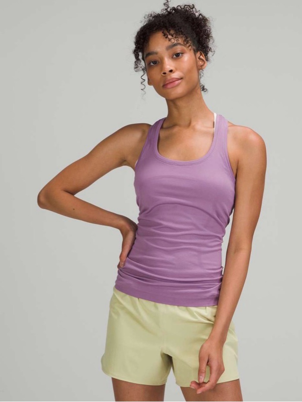Lululemon Swiftly Tech Raceback Tank 2.0- Light Purple - Women